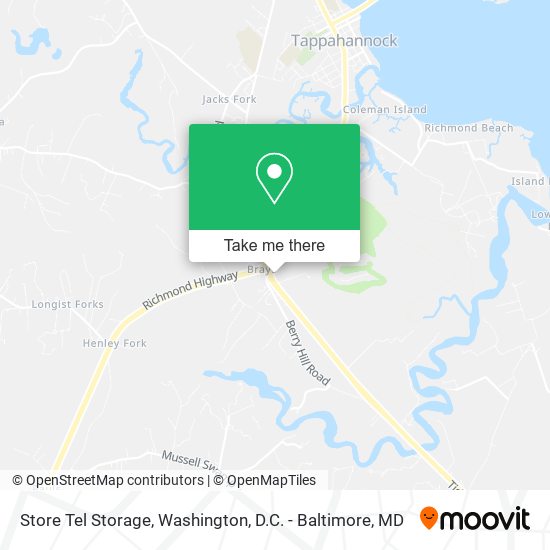Store Tel Storage map