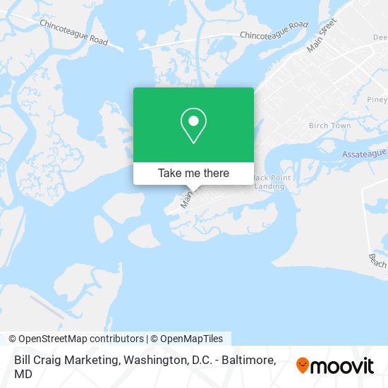 Bill Craig Marketing map