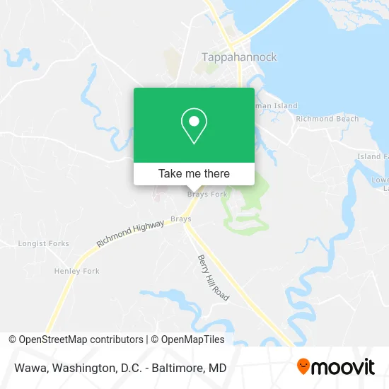 Wawa map