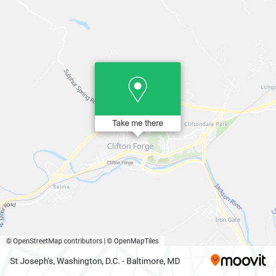 St Joseph's map