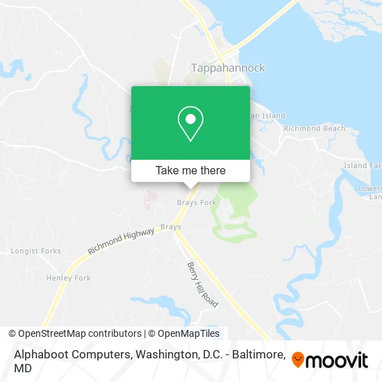 Alphaboot Computers map