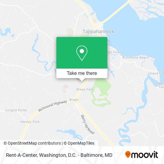 Rent-A-Center map