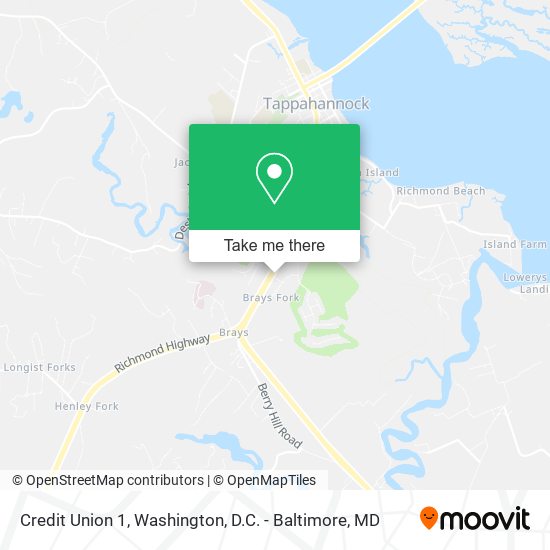 Mapa de Credit Union 1