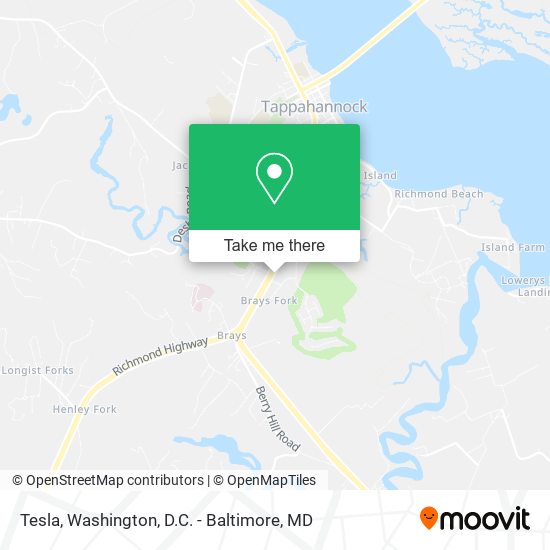 Mapa de Tesla