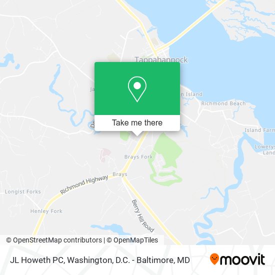 JL Howeth PC map