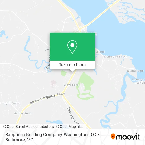 Rappanna Building Company map