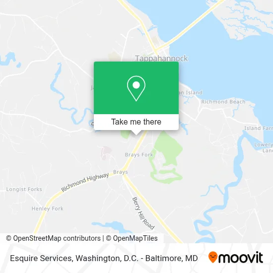Esquire Services map