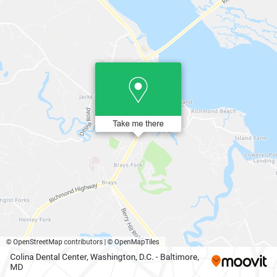 Colina Dental Center map