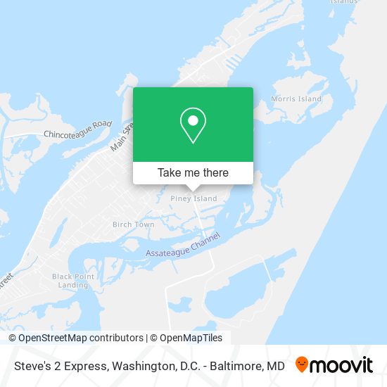 Mapa de Steve's 2 Express