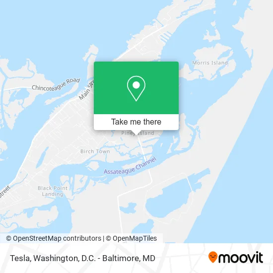 Mapa de Tesla