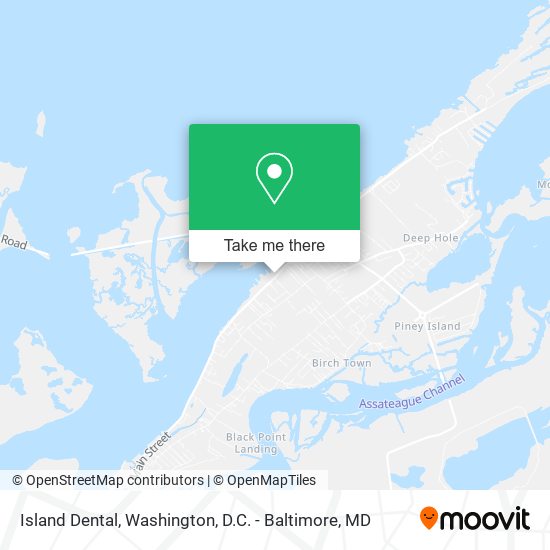 Island Dental map