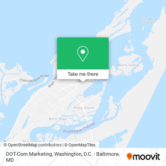 Mapa de DOT-Com Marketing