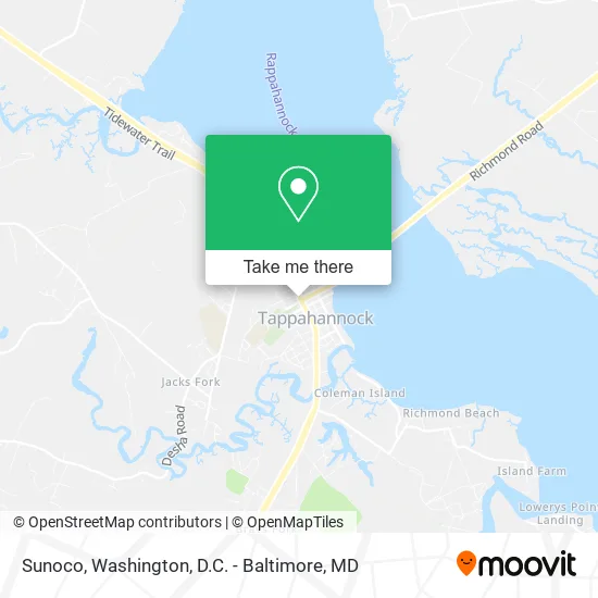 Sunoco map