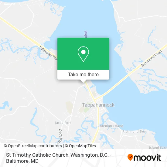 St Timothy Catholic Church map