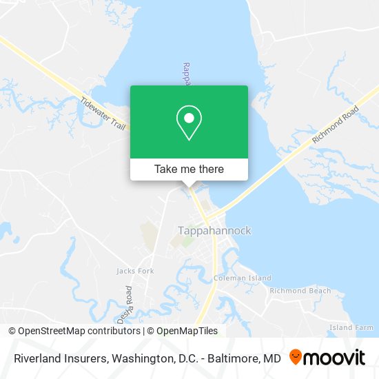 Riverland Insurers map