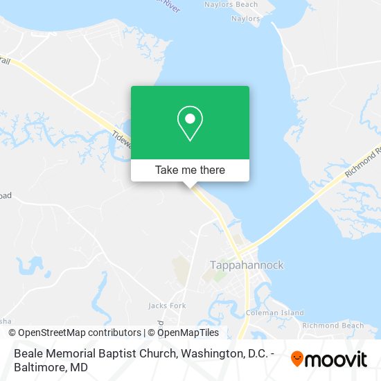 Beale Memorial Baptist Church map