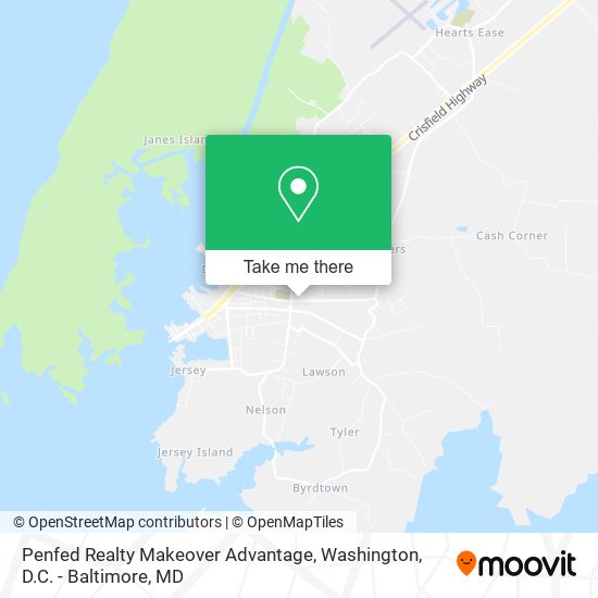 Penfed Realty Makeover Advantage map