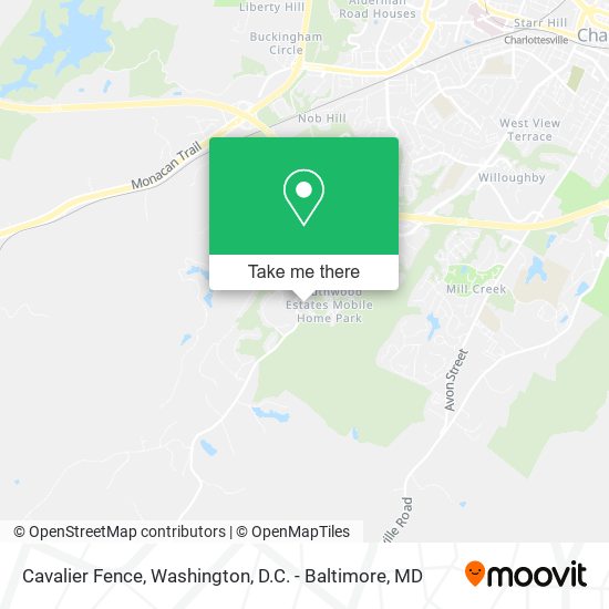 Mapa de Cavalier Fence