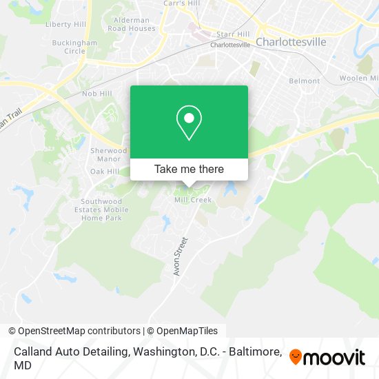 Calland Auto Detailing map
