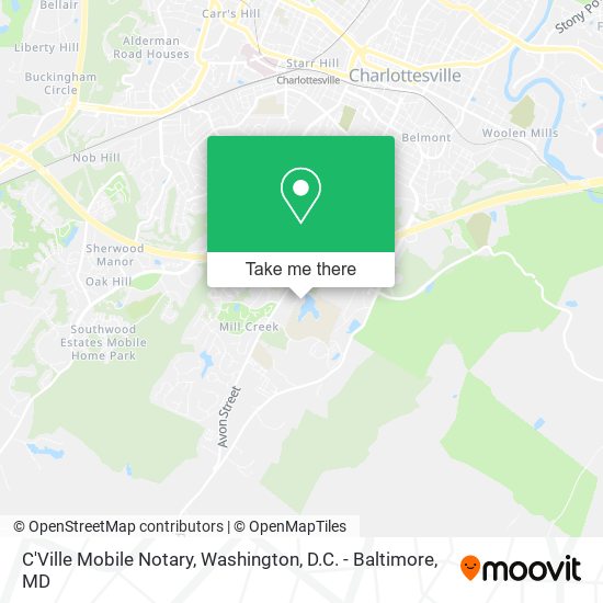 Mapa de C'Ville Mobile Notary