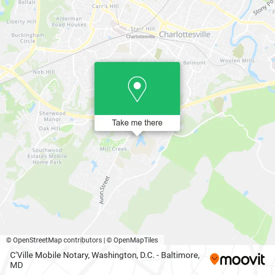 C'Ville Mobile Notary map