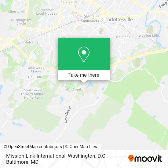 Mission Link International map