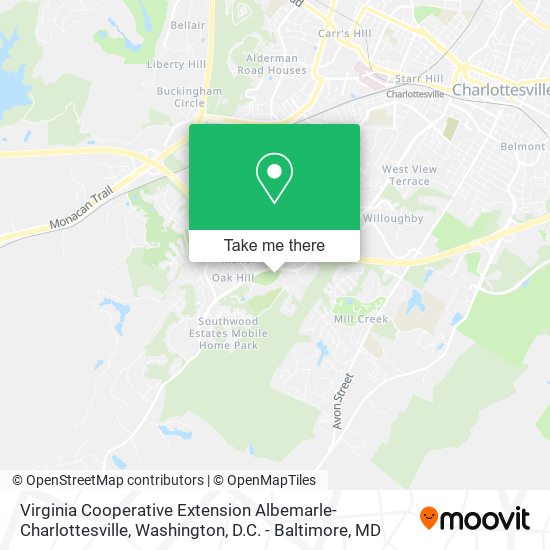 Virginia Cooperative Extension Albemarle-Charlottesville map