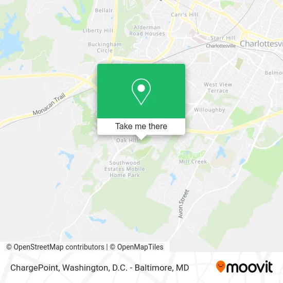 ChargePoint map