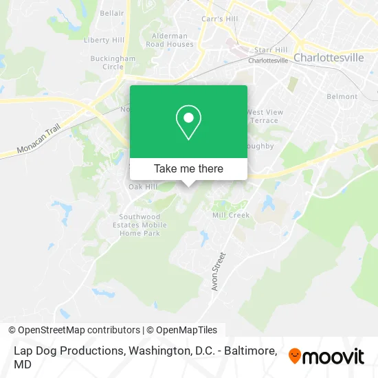 Lap Dog Productions map