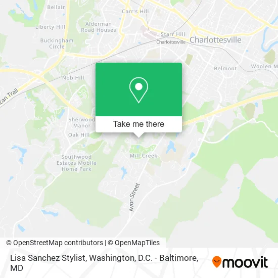 Lisa Sanchez Stylist map