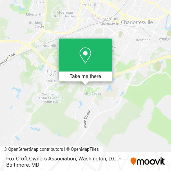 Fox Croft Owners Association map