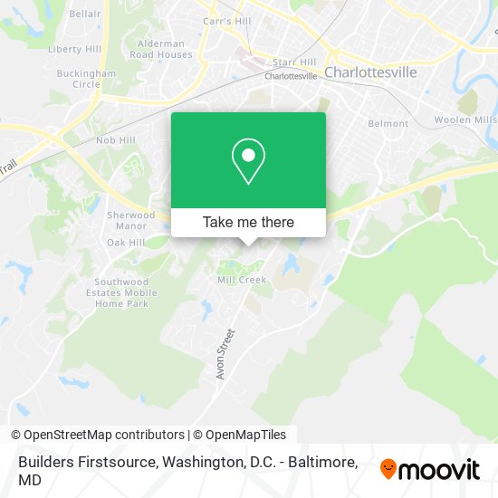 Builders Firstsource map