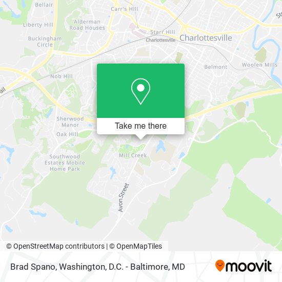 Mapa de Brad Spano