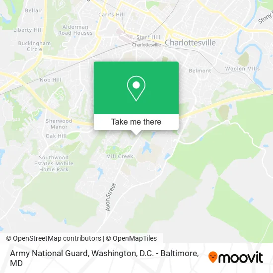 Army National Guard map