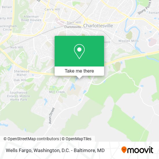 Mapa de Wells Fargo