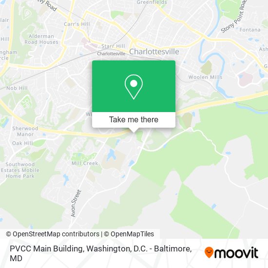 PVCC Main Building map