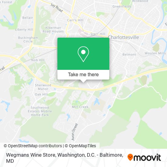Wegmans Wine Store map
