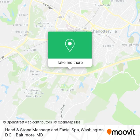 Hand & Stone Massage and Facial Spa map