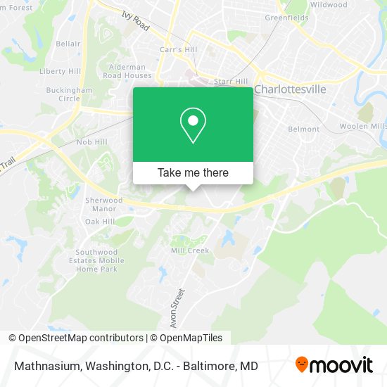 Mathnasium map