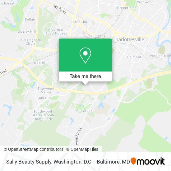Sally Beauty Supply map