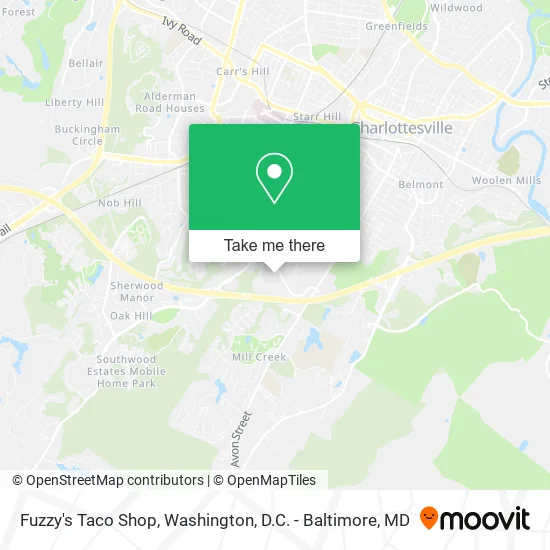Mapa de Fuzzy's Taco Shop