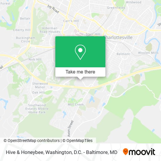 Hive & Honeybee map