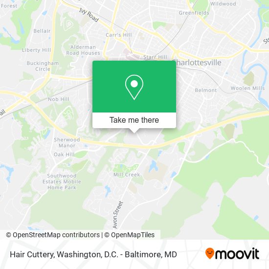 Hair Cuttery map