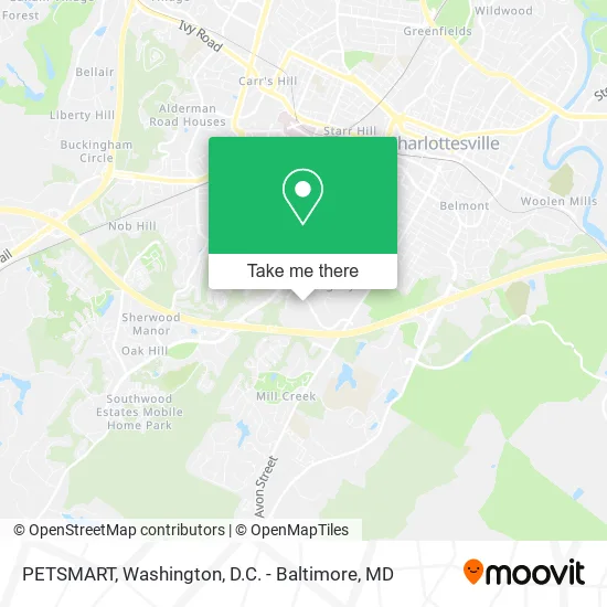 Mapa de PETSMART