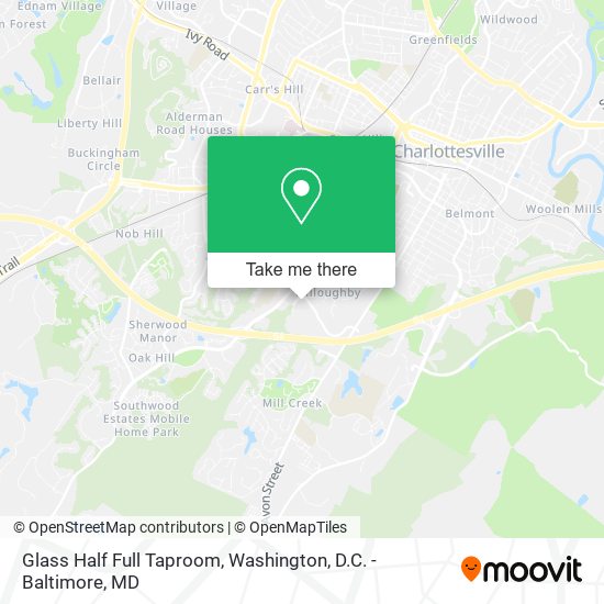 Glass Half Full Taproom map