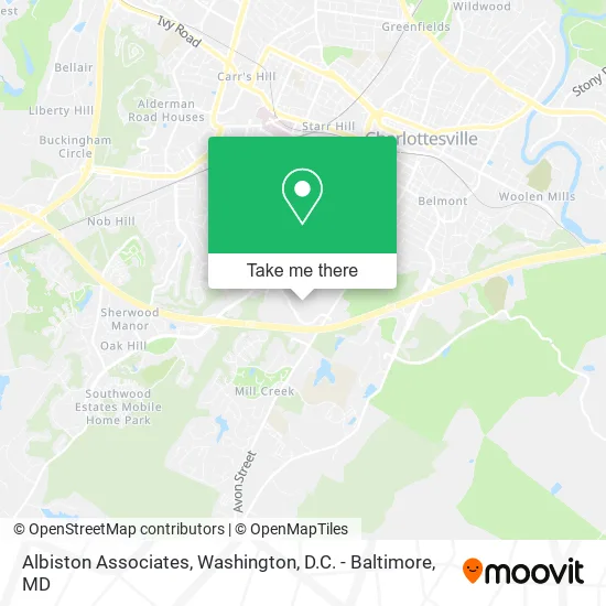 Mapa de Albiston Associates