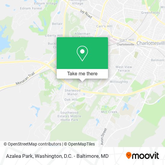 Azalea Park map