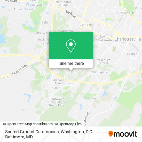 Sacred Ground Ceremonies map
