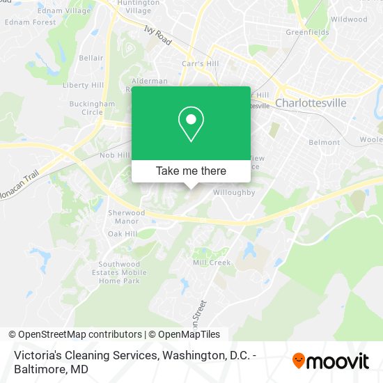Mapa de Victoria's Cleaning Services