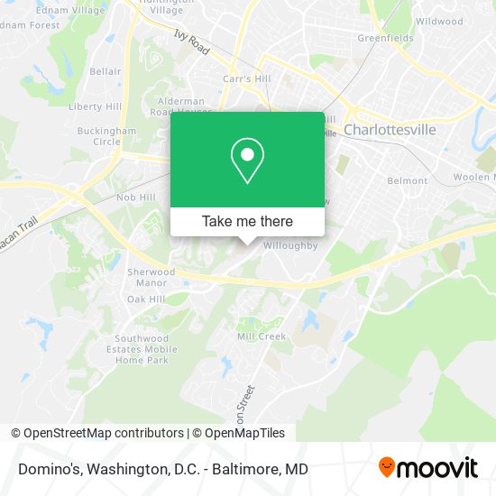 Domino's map